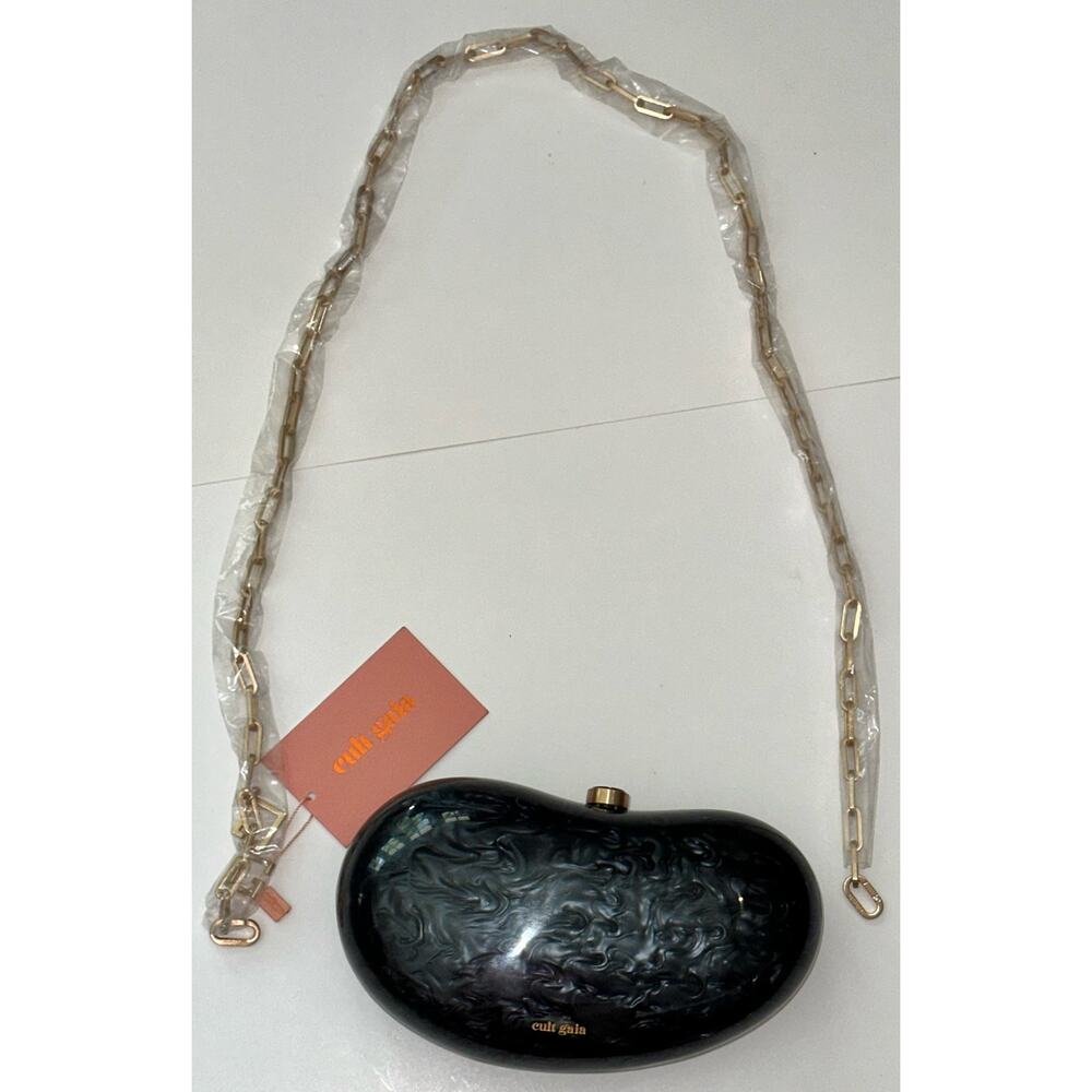 Cult Gaia Tallulah Clutch Crossbody ~ Black - Picture 7 of 7